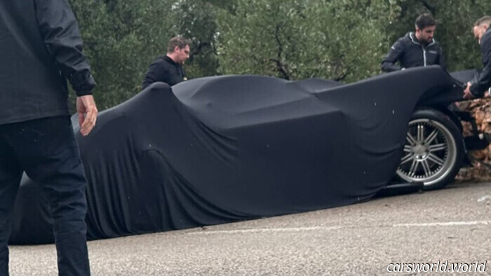 El propio Zonda de Horacio Pagani se estrelló durante el rally de la marca | Carscoops